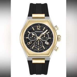 Ferragamo Men's Ferragamo Chrono 42mm Quartz Watch‎
